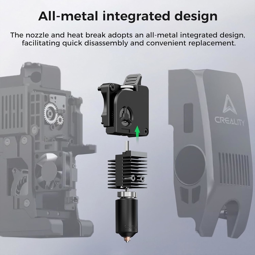 Хотэнд (hotend) для Creality K2, K2 Pro Quick-swap керамический — изображение 8