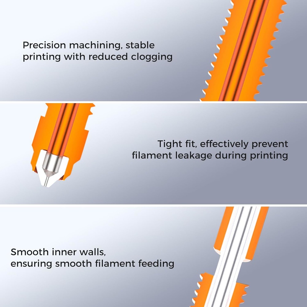 Хотэнд (hotend) для Creality K2, K2 Pro Quick-swap керамический — изображение 10